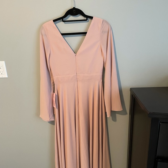 NWT BHLDN Doria Dress in whipped apricot. - Picture 6 of 11